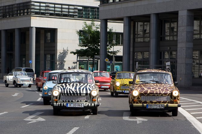 Berlin Self-Drive Trabi Tour with Guide - Getting used to the gearbox