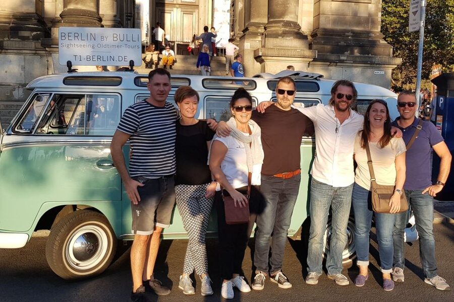 Berlin: Sightseeing Tour in Classic Volkswagen T1 Samba Bus - Brandenburg Gate, the Reichstag, and modern government