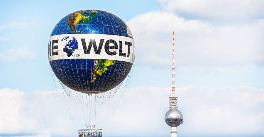 Berlin: Ticket for World Balloon with Perfect View - The ride itself, from boarding to landing