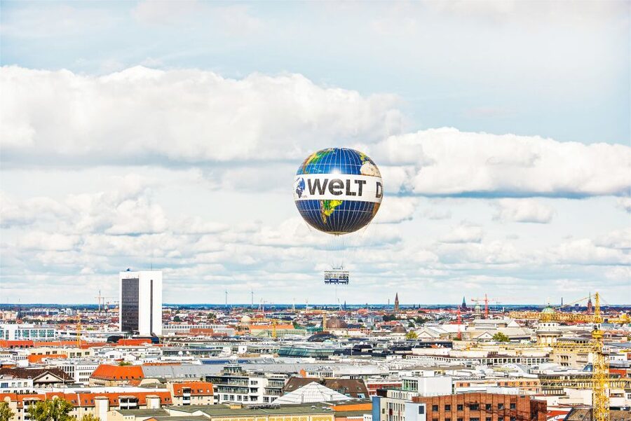 Berlin: Ticket for World Balloon with Perfect View - Why the central location adds value