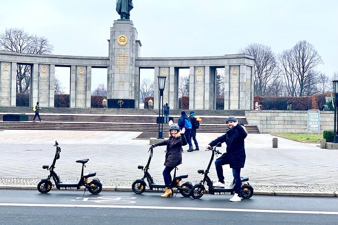 Berlin: Ultimate E-Scooter Adventure Tour - Potsdamer Platz reveals the rebuilt city