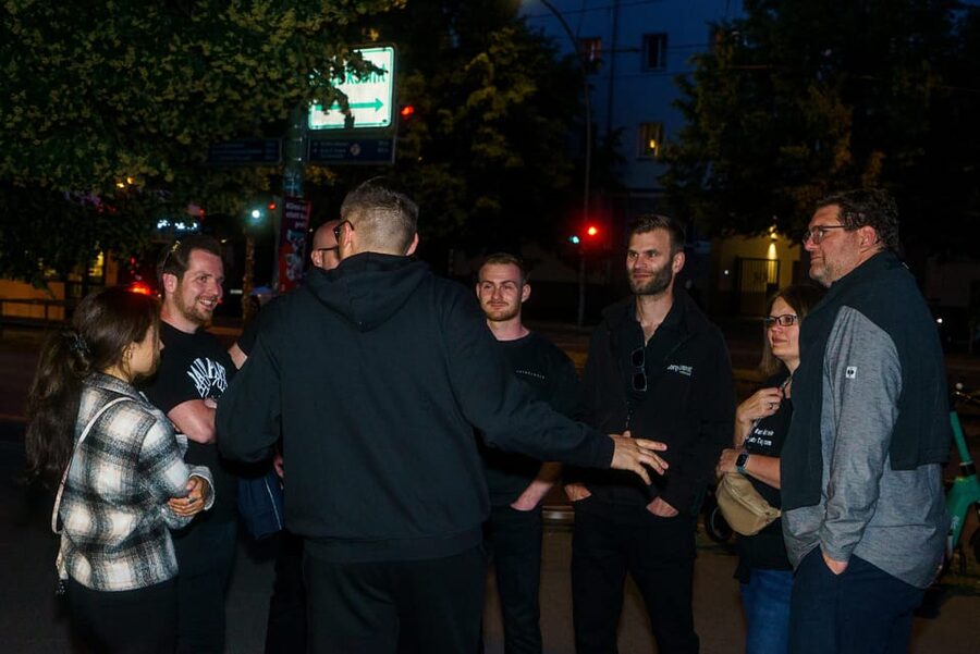 Berlin: Underground Party Tour - Meeting at Café ROJ 49 with a free drink