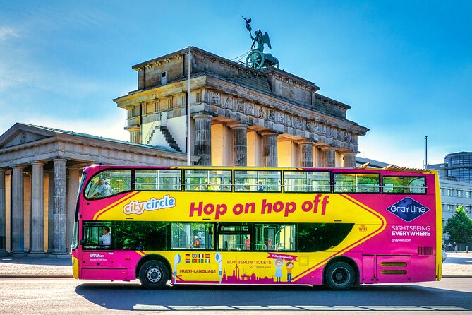 Best of Berlin HopOn HopOff Tour - Lützowplatz and the route toward the old border