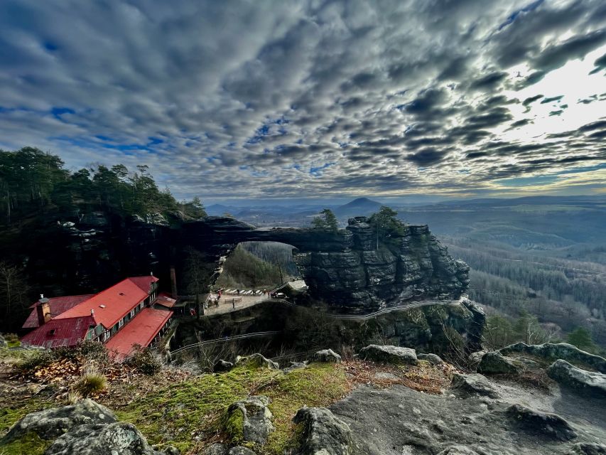 Bohemia & Saxon Switzerland Winter Day Tour from Prague - Hiking to Pravčická brána