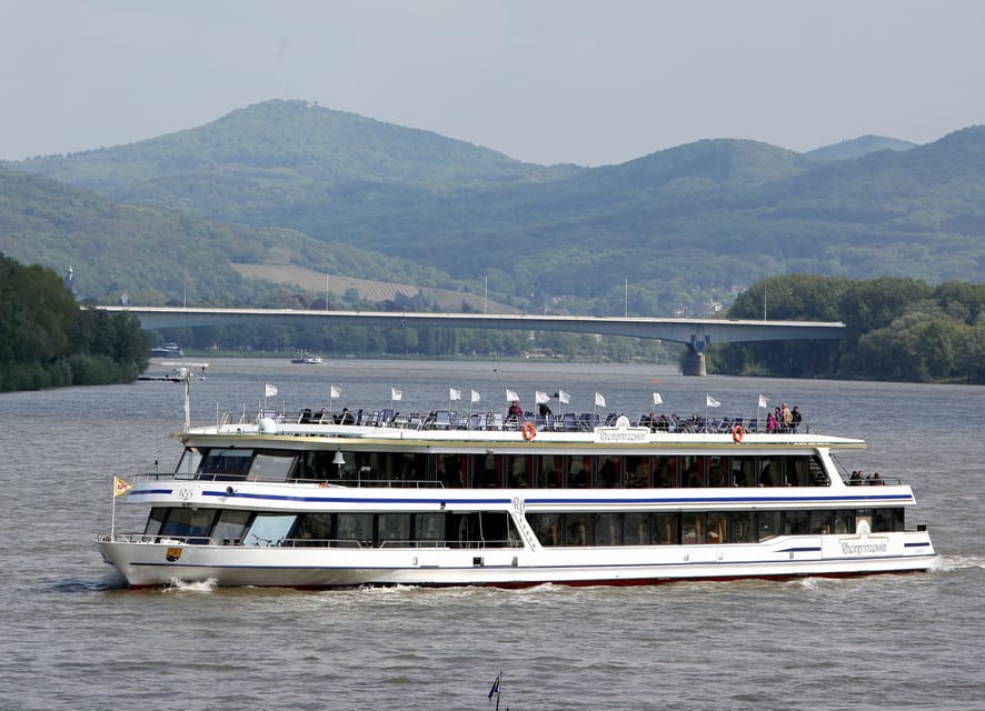 Bonn: 1.5-Hour River Cruise on the Rhine - Food, drinks, and the return to Bonn