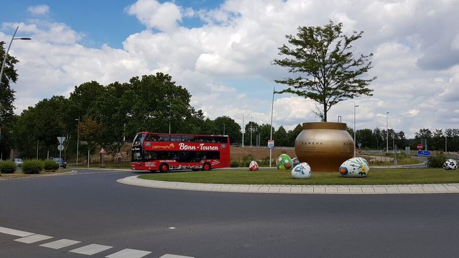 Bonn: 24-Hour Hop-On Hop-Off Sightseeing Bus Ticket - Museum Mile, from the seat or on foot
