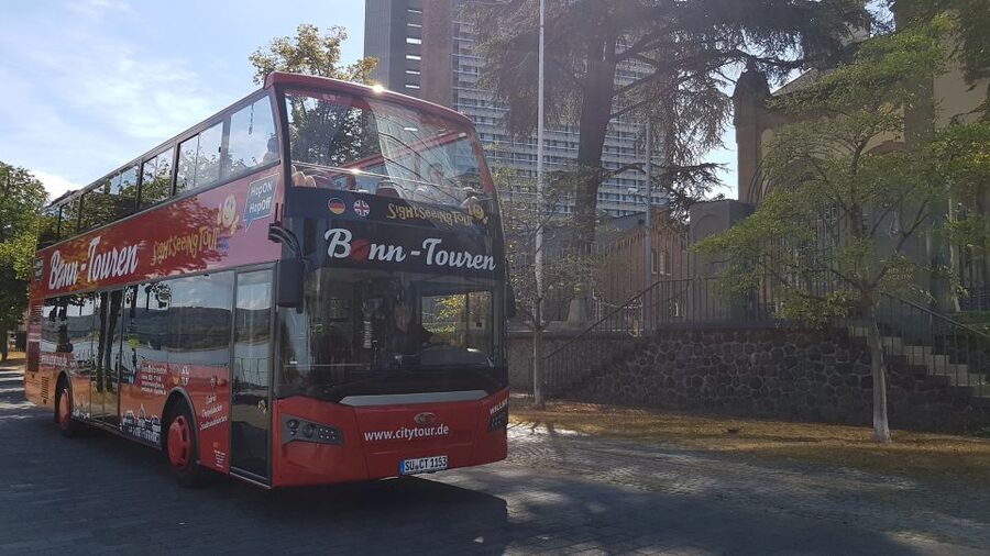 Bonn: 24-Hour Hop-On Hop-Off Sightseeing Bus Ticket - Rhine bank, Brassert Ufer, and the river view