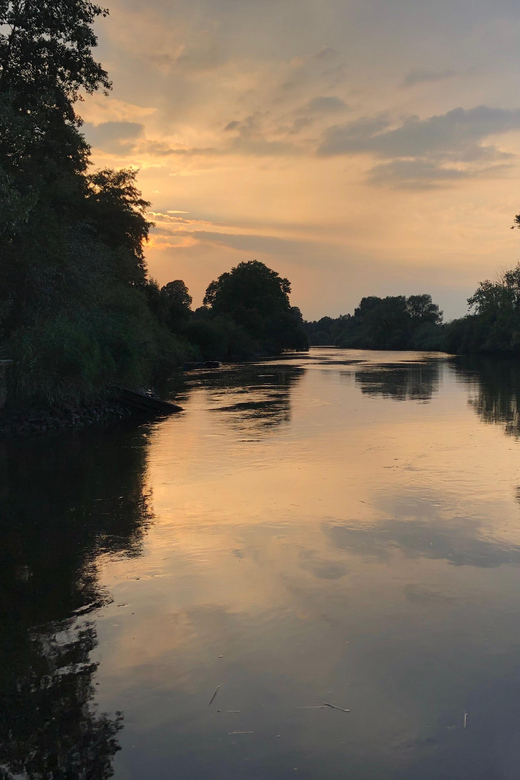 Bremen Tour: Full-Day Canoe Rental on the Wümme River - Reading the itinerary: one start, one river, one return