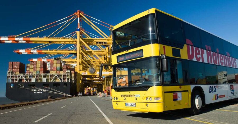 Bremerhaven: Harbor Bus Tour - From city sights to the German Maritime Museum