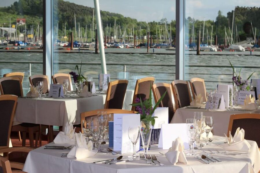 Brombachsee: Ship Tour on the Trimaran "MS Brombachsee" - Great Brombach Lake in 90 calm minutes