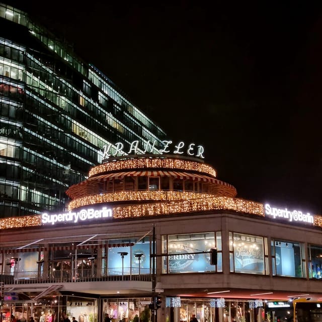 Christmas market lights tour bus through Berlin, free mulled wine (2.5 hours) - KaDeWe, Potsdamer Platz, and the city’s modern face