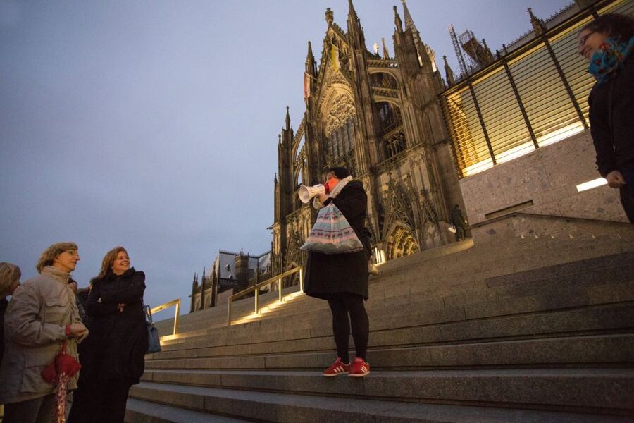 Cologne: 1.5-Hour Comedy Bus Tour - The beer and the practical value