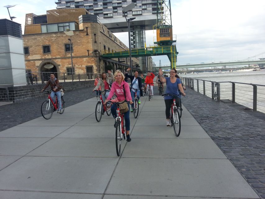 Cologne: 3-Hour Guided Bike Tour - Crossing the Zoo Bridge for Cologne skyline views