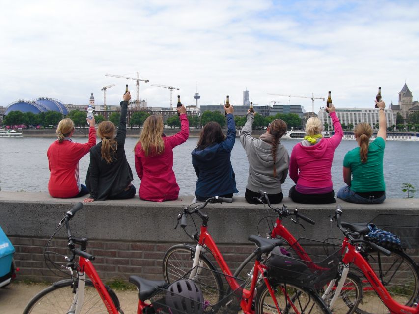 Cologne: 3-Hour Guided Bike Tour - Rheinpark, the Hohenzollern Bridge, and the famous cathedral view