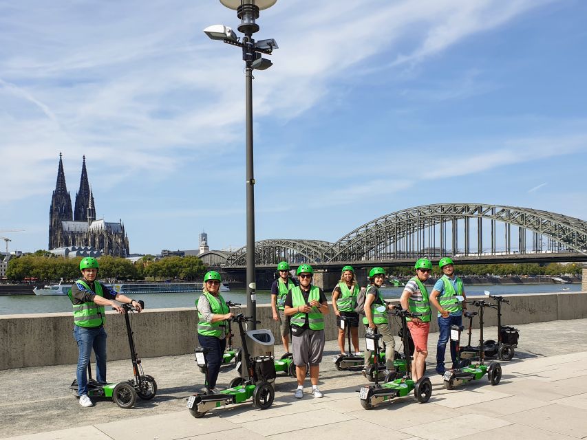 Cologne: Guided E-Scooter Tour - What the four-to-seven-person group means