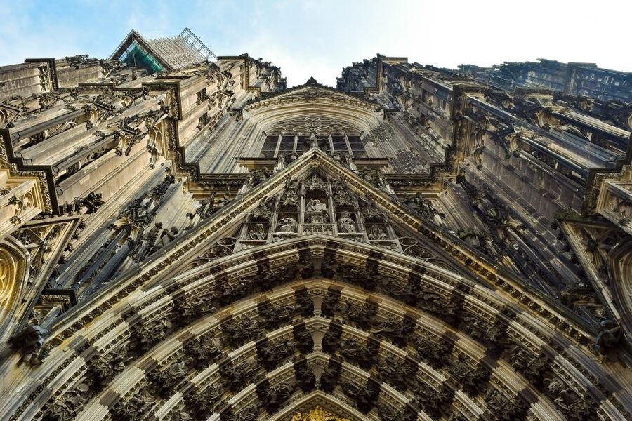 Cologne: Old Town Highlights Walking Tour - A thoughtful pause above the Philharmonic Hall