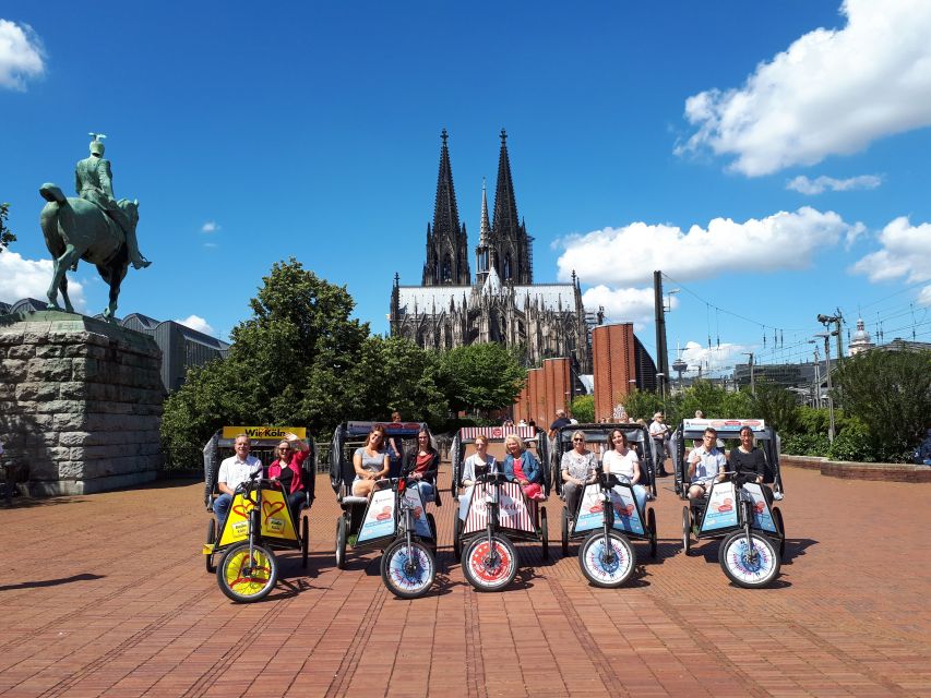 Cologne: Rickshaw Sightseeing Tour - What the $48 price buys you