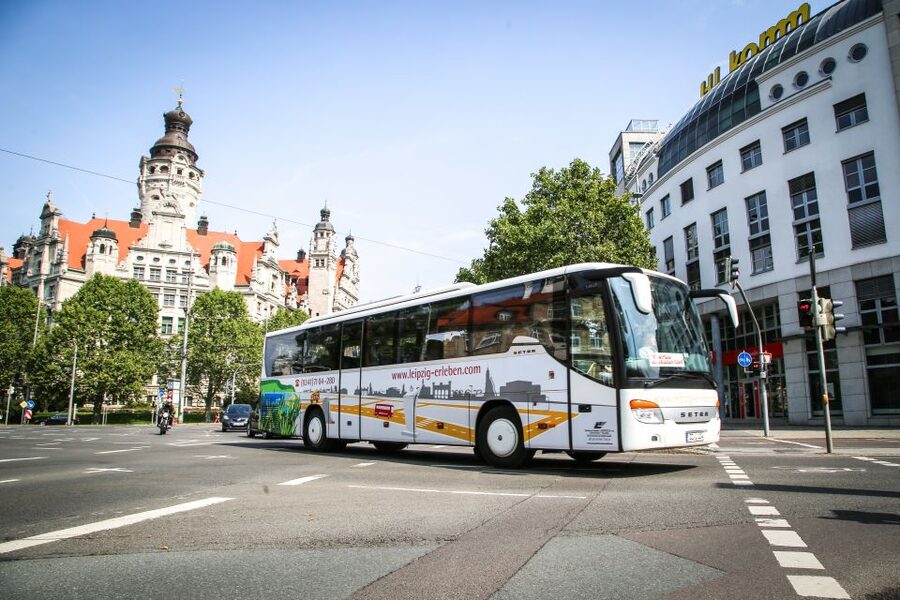Combo Tour in Leipzig: Guided City Tour & City Sightseeing - The Panometer and Battle of Nations Monument