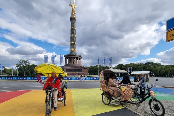 Day trip through multicultural city landscapes & photo highlights - Why a rickshaw works so well in Berlin