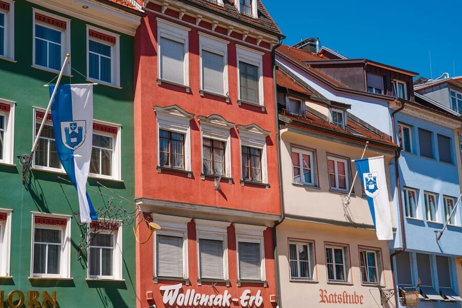 Der Klassiker RAVENSBURGER STADTGESCHICHTE - The upper town leads to the Humpis Quarter