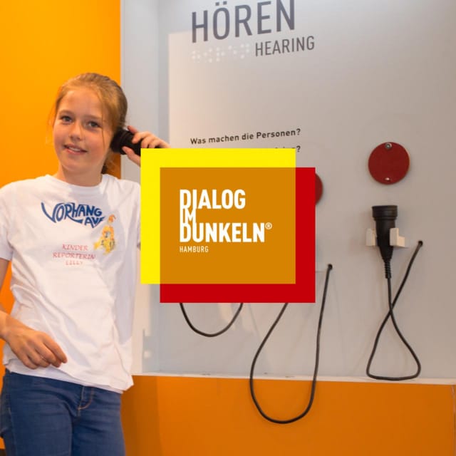 Dialog im Dunkeln (Dialogue in the Dark) - Getting used to the first few minutes