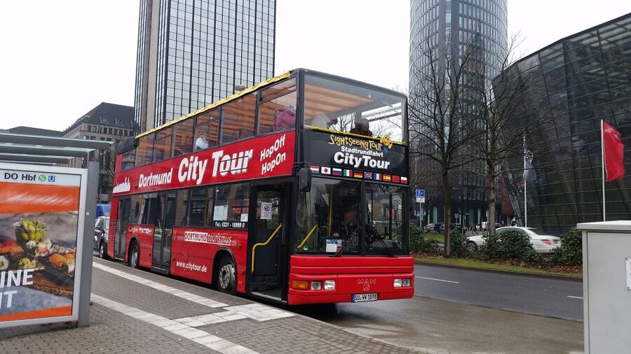 Dortmund: 24-Hour Hop-On Hop-Off Sightseeing Bus Ticket - Starting at Central Station and crossing the city