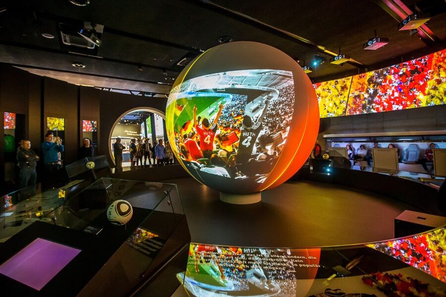 Dortmund: German Football Museum - Starting at Platz der Deutschen Einheit 1