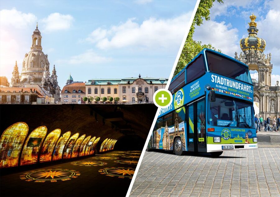 Dresden: 1-Day Hop-On Hop-Off Bus & Fortress Xperience - Start at Postplatz beside the Zwinger