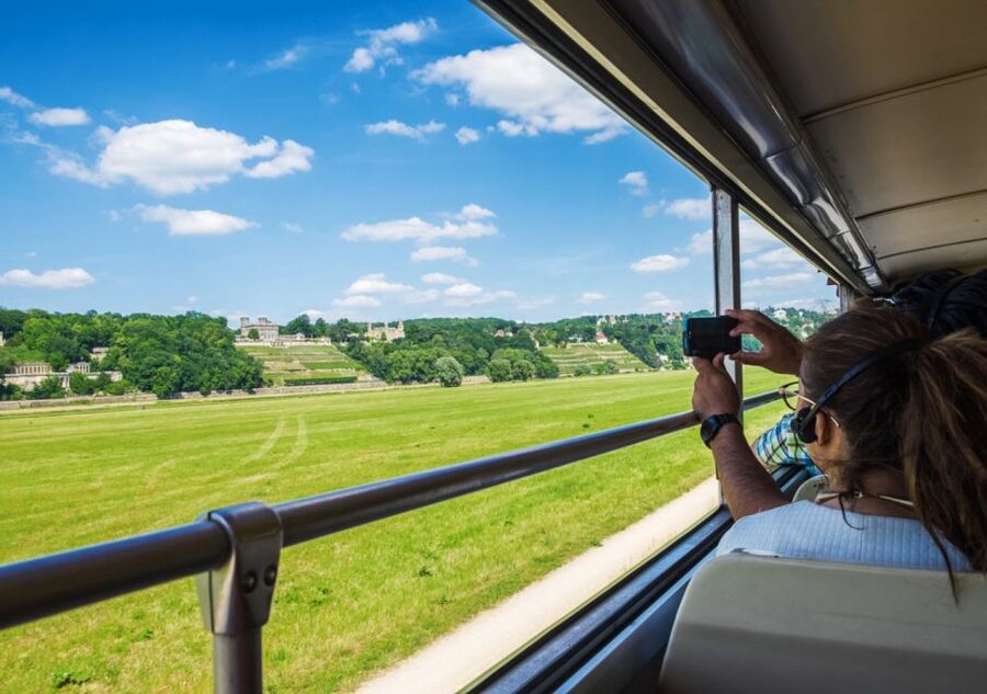Dresden: 1-Day Hop-On-Hop-Off Bus Tour - The old center: Fürstenzug and Frauenkirche