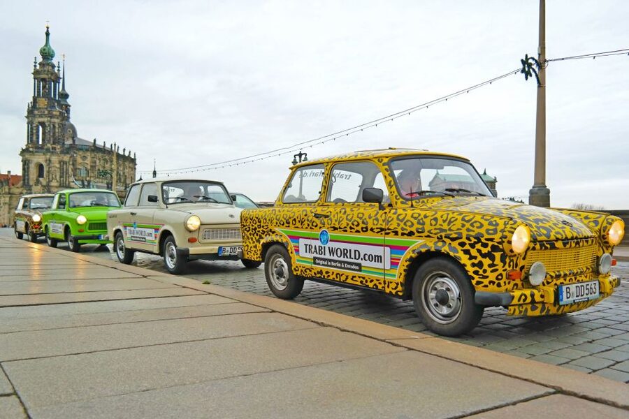 Dresden: 2 hour 15-Minute Trabi Safari - The old town from behind the wheel
