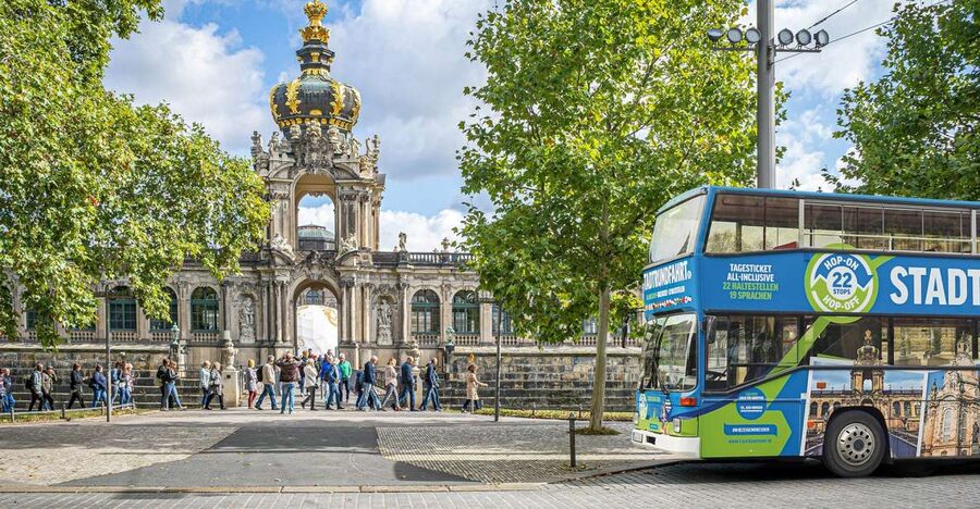 Dresden Castle Skip-the-Line Entry & 2-Day Hop-On Hop-Off - Starting at Postplatz and getting your bearings