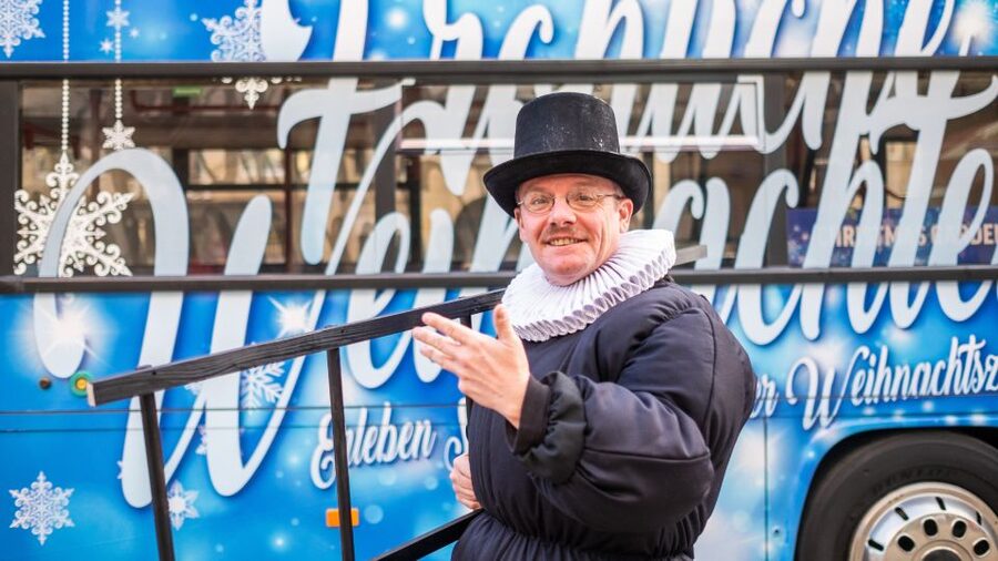 Dresden: Christmas Sightseeing Tour with a 'Pflaumentoffel' - The Pflaumentoffel adds a Dresden touch