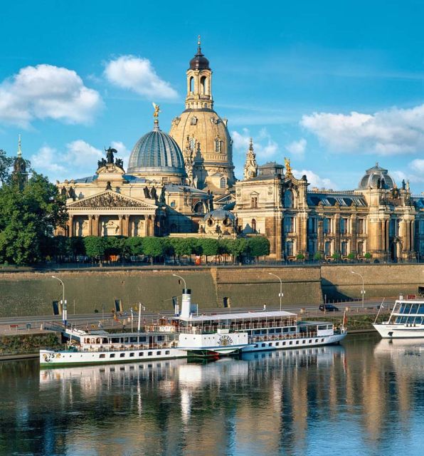 Dresden: City Sightseeing Tour with Live Guide - The Blue Wonder Bridge and the Elbe valley