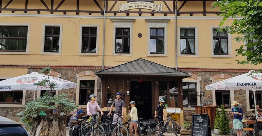 Dresden: E-Bike Tour and Dresden Heath Forest Trails - Starting in Neustadt and leaving the city behind