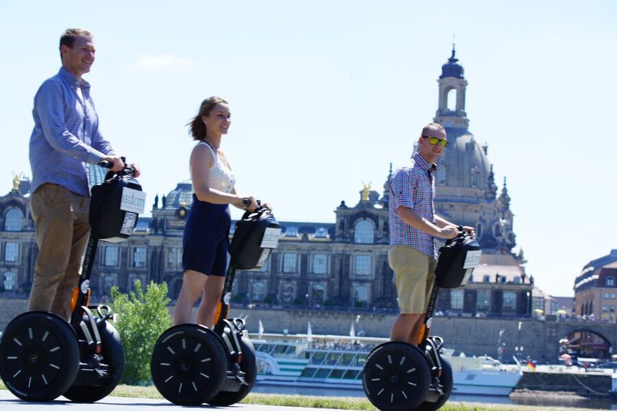 Dresden: Guided Segway Tour - The Königsufer and Dresden’s baroque view