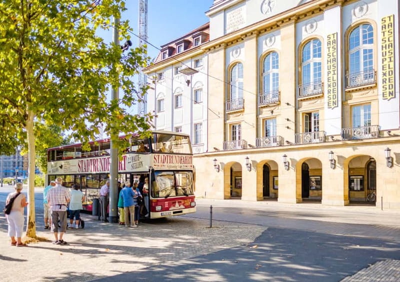 Dresden: Hop-On Hop-Off Sightseeing Bus Tickets - Start at Zwinger and Postplatz
