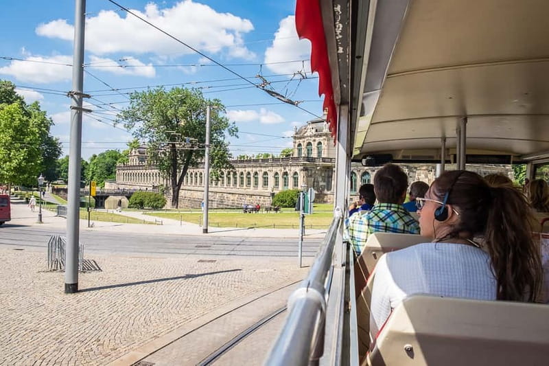 Dresden: Hop-On Hop-Off Sightseeing Bus Tickets - The baroque center from the upper deck