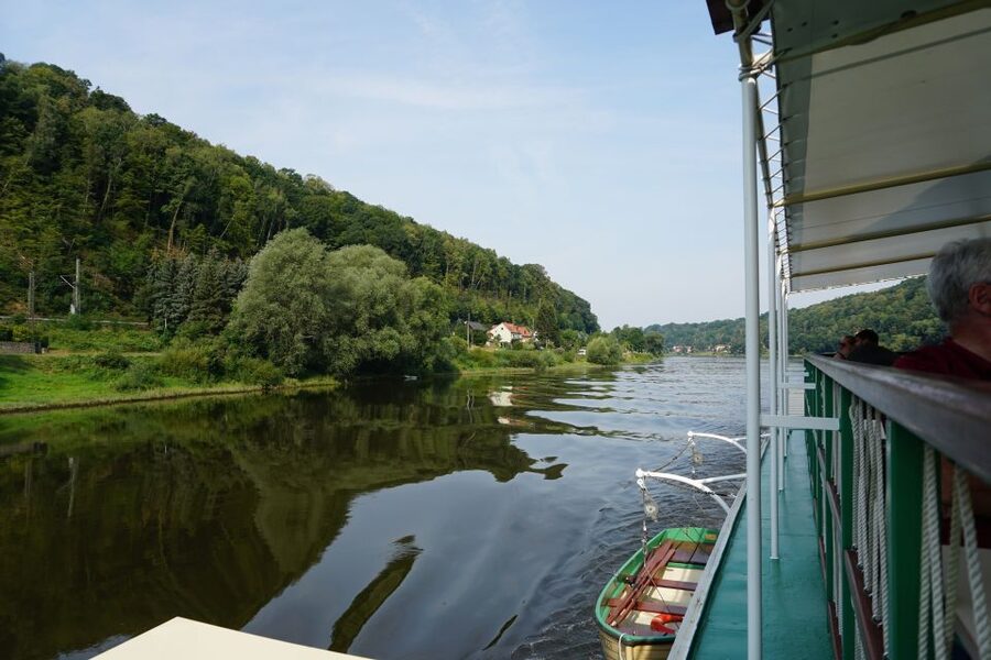 Dresden: Königstein Fortress Paddle Steamer Cruise - Start beneath Brühl’s Terrace in central Dresden
