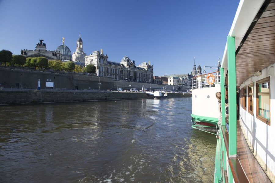 Dresden: Königstein Fortress Paddle Steamer Cruise - Dresden’s Canaletto view gives you the grand opening