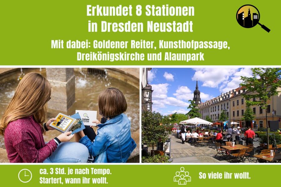 Dresden Neustadt: Scavenger Hunt for Children - Planning your three hours in Neustadt