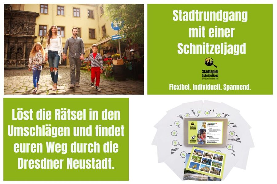 Dresden Neustadt: Scavenger Hunt for Children - Entering the outer quarter and Kunsthofpassage