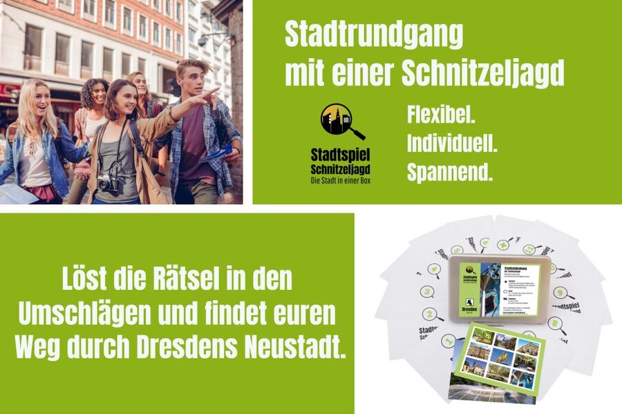 Dresden Neustadt: Scavenger Hunt Self Guided Tour - How the 11-envelope system works