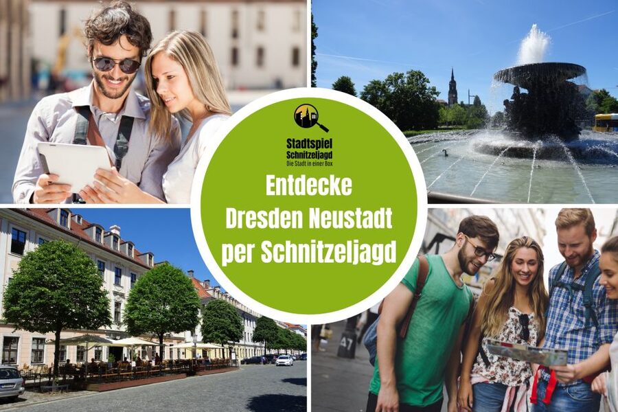 Dresden Neustadt: Scavenger Hunt Self Guided Tour - From formal streets to Outer Neustadt