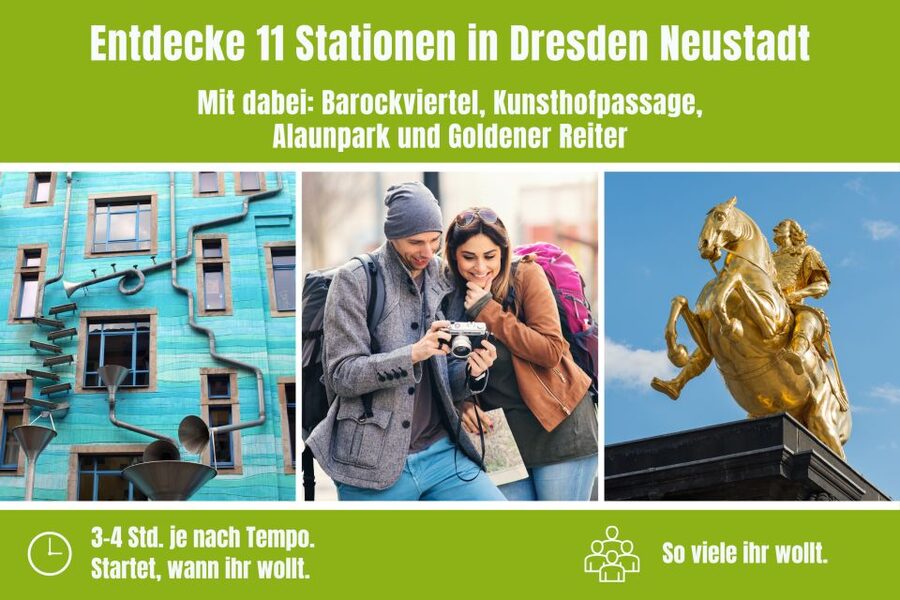 Dresden Neustadt: Scavenger Hunt Self Guided Tour - Price, group size, and what you actually receive