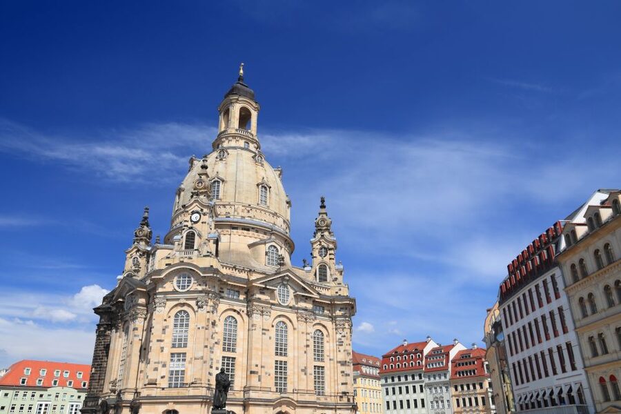 Dresden: Night Watchman Tour Through The Old Town - Meeting the Frauenkirche at the heart of the Old Town