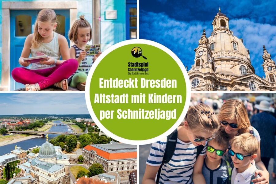 Dresden: Old Town Scavenger Hunt for Children - How the numbered envelopes shape the walk