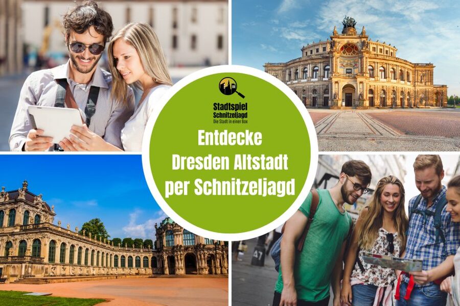 Dresden: Old Town Self-Guided Scavenger Hunt Tour - Solving clues around Frauenkirche