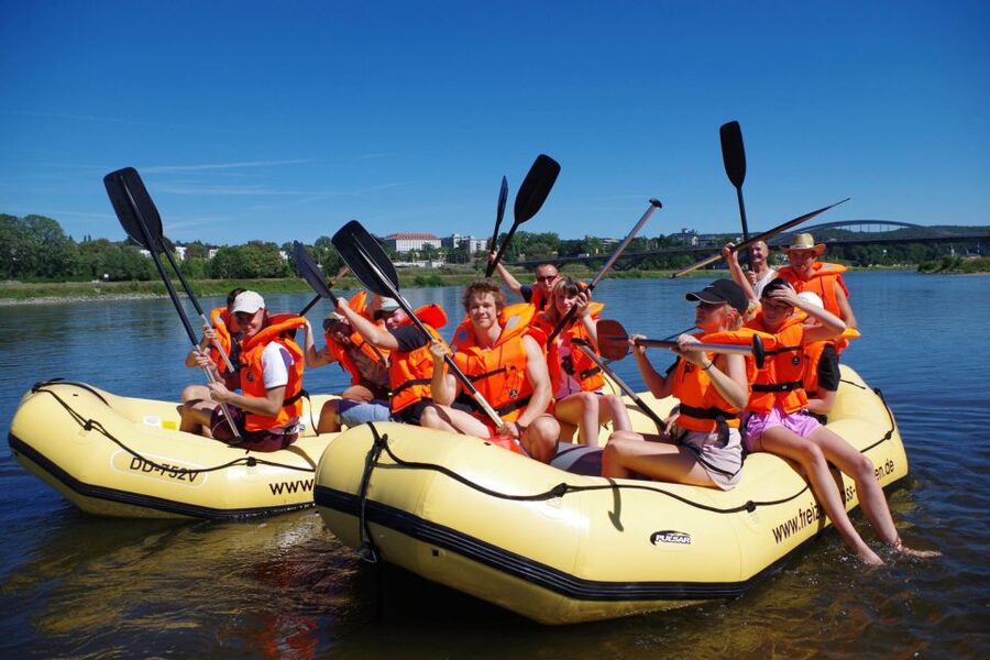 Dresden: Private Inflatable Boat Tour with Beer Garden Stop - Booking details worth checking first