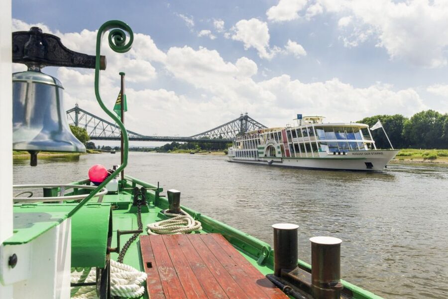 Dresden: River Sightseeing Boat Cruise - Commentary: useful, but not always easy to hear