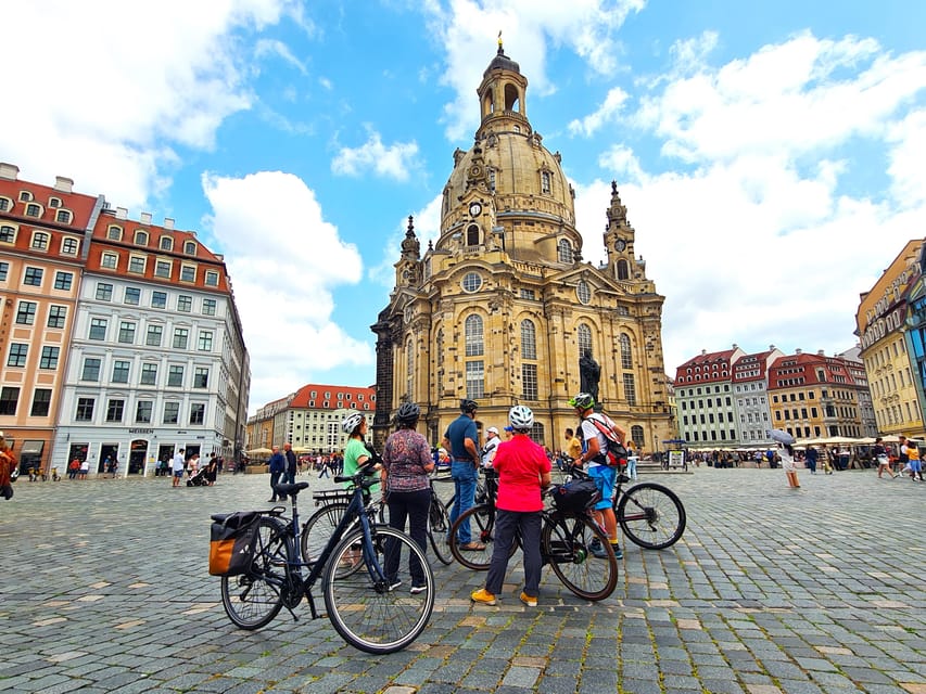 Dresden Sightseeing per Rad mit Guide, Prosecco, Eierschecke - Key points at a glance
